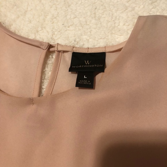 Worthington Lotus Flower Blouse - Picture 4 of 4